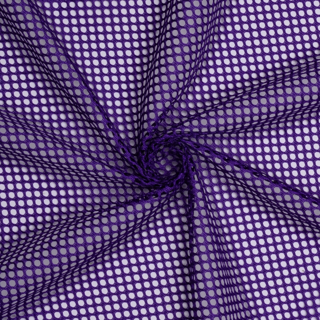 Purple King Mesh Jersey Fabric